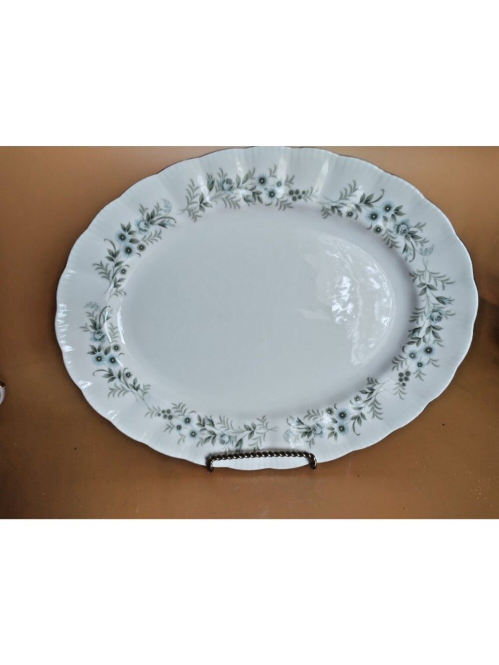 Paragon  Bone China Debutante Oval Platter 13" x 10" Pristine